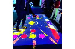 China Physical Funny Games Mobile All-In-One Interactive Floor Game Projection System supplier