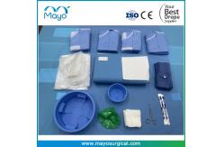 China Vascular Intervention Disposable Surgical Angiography Drape Pack With Guidewire Bowl supplier