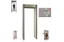 China Hotel Shakeproof Door Frame Metal Detector With Light And Sound Alarm supplier