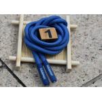 Transparent Silicone Tips Polyester Braided Rope Logo Printed