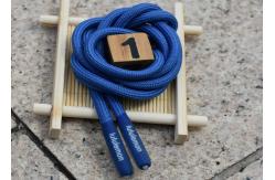 China Transparent Silicone Tips Polyester Braided Rope Logo Printed supplier
