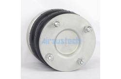 China Dunlop Pneuride 6x2 Assembly Double Convoluted Air Bellow With Steel Ends supplier