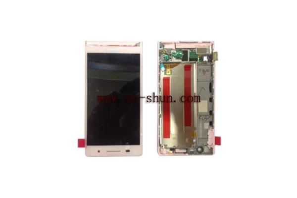 Cell Phone LCD Screen Replacement For Huawei P6 Complete Pink