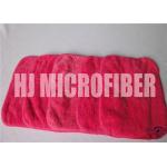 Red Rose Cleaning Microfiber Cloths With 88% High Water - Absorption Rate 26X36cm for sale