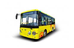 China 6.6m EV Bus Electric Mini Buses Two Steps , Automatic Transmission supplier