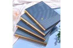 China A4 A5 A6 B5 Subject Blank Cover Notebook 128gsm 140gsm Thick Spiral Notebook supplier