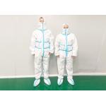 Light Weight Disposable Isolation Gowns Universal With Wrist Cuff for sale