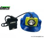 4.07W 25000lux 13.6Ah IP68 LED Mining Cap Lamp for sale
