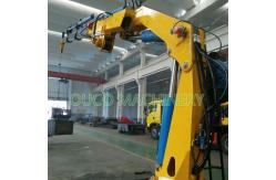 China Hydraulic 1.5T 10M Telescopic Boom Marine Gantry Crane supplier