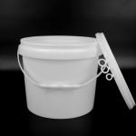 0.8-1.5mm Round Plastic Bucket With Logo Customization For Carton Or Bag Packaging for sale