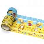 CMYK Printing Kawaii Japanese Washi Tape For Beautifying Stationery for sale