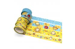 China CMYK Printing Kawaii Japanese Washi Tape For Beautifying Stationery supplier