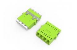 China Fiber Optic Adapter LC APC UPC Flangeless Quad supplier