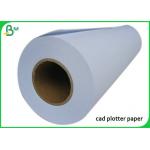 70gsm Multiple Sizes White Color CAD Plotter Paper For Garment Drawing for sale