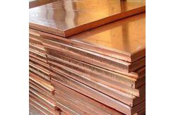 China 99.999% Copper Cathode Sheet Plate Copper Material 0.3mm - 5 Mm Thickness Customized supplier