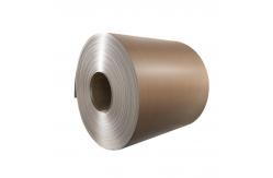 China Fluorocarbon PVDF High-Gloss Linear  Surface Aluminum Coil supplier