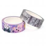 Custom Printed Single Sided Adhesive Japanese Colored Washi Tapes for sale