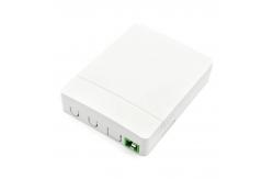 China ABS PC Optical Termination Outlet With SC Adapters Fiber Access Terminal supplier