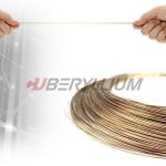 Alloy M25 Leaded Copper Beryllium Wires For Contact Bridges High Strength  ASTM B197 for sale
