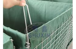 China Oil Plant Protection Hesco Barrier Wall For Shooting Range Training supplier