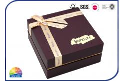 China Soft Touch Printed Ribbon Underwear Rigid Shoulder Box supplier