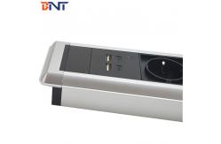China Round Edge Corner Table Mounted Power Outlet With Modular Design supplier