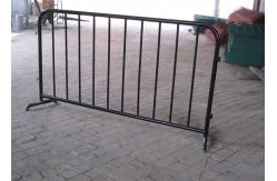 China OHSAS 1500mm Portable Crowd Control Barriers Galvanised Pedestrian Barriers supplier
