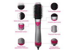 China FCC 110 - 240V 5 In 1 Interchangeable Hair Dryer Brush Styling Hair Brush supplier