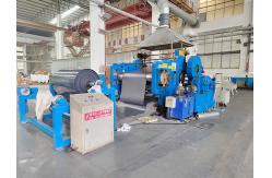 China Thin Film Sheet Rubber Vulcanizing Equipment Horizontal Rubber Rotocure Machine supplier