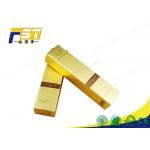 High End Paper Colored Corrugated Boxes Folding Gold Stamping For Cosmetic Products for sale