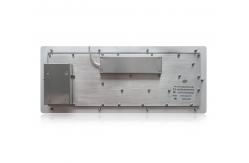 China 106 Keys Medical Membrane Switch Keyboard Trackball Front Panel Mounting supplier