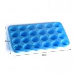 BPA Free Silicone Mini Muffin Pan With 24 Cavities