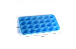 China BPA Free Silicone Mini Muffin Pan With 24 Cavities supplier