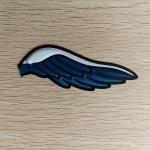 Iron on Badges 3D Embossed Brand Name Logo Soft TPU Patches For Clothing for sale