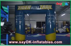 China Inflatable Gantry Double Stitching Inflatable Entrance Arch With Logo Printing   Hangout  6x3m supplier
