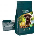 Eco Friendly Biodegradable Pet Snacks Side Gusset Flat Bottom Stand Up Pouch for sale