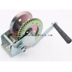 Mini Steel Marine Manual Cable Winch / Portable Hand Crank Winch For Boat Trailer for sale