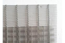 China Stainless Steel 316 Architectural Wire Mesh For Blind Metal Drapery Wall supplier