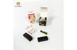China Hot Stamping Custom Printed Paper Boxes Recycled For 1ml Vape Cartridge Carts supplier