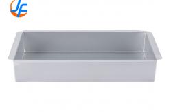 China RK Bakeware China Foodservice NSF Rectangular Aluminium Cake Mould Straight Sided Cake Pan supplier