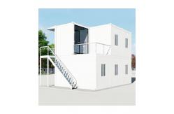 China Electricity Pre Wired Expandable Container House with Lighting And Circuit Distributor supplier