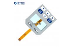 China Customized Design LED Membrane Switch , LGF LED Membrane Keypad supplier