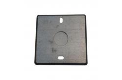 China Concealed 1.6mm Metal Electrical Box Cover Plate Custom Width supplier