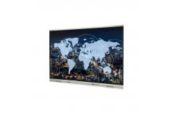 China 75 Inch Interactive Touch Screen Whiteboard 1651x929mm, Android8.0, Black and Silver supplier