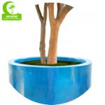 Flame Retardant 280cm Artificial Camellia Tree , Indoor Silk Trees Durable