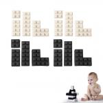 Kid Safe Chewable Silicone Building Block Toy Set for sale