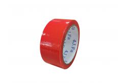 China Customizable Logo Single Sided Red Duct Tape No Residue supplier
