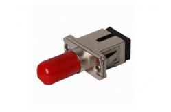 China SC-ST Hybrid fibre optic adapter , Simplex / Duplex Fiber Coupler supplier
