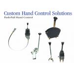 Custom Throttle Control Lever , Industrial Push Pull Control Lever For Truck Mixer for sale