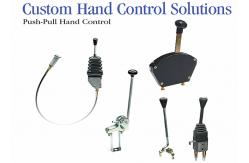 China Custom Throttle Control Lever , Industrial Push Pull Control Lever For Truck Mixer supplier